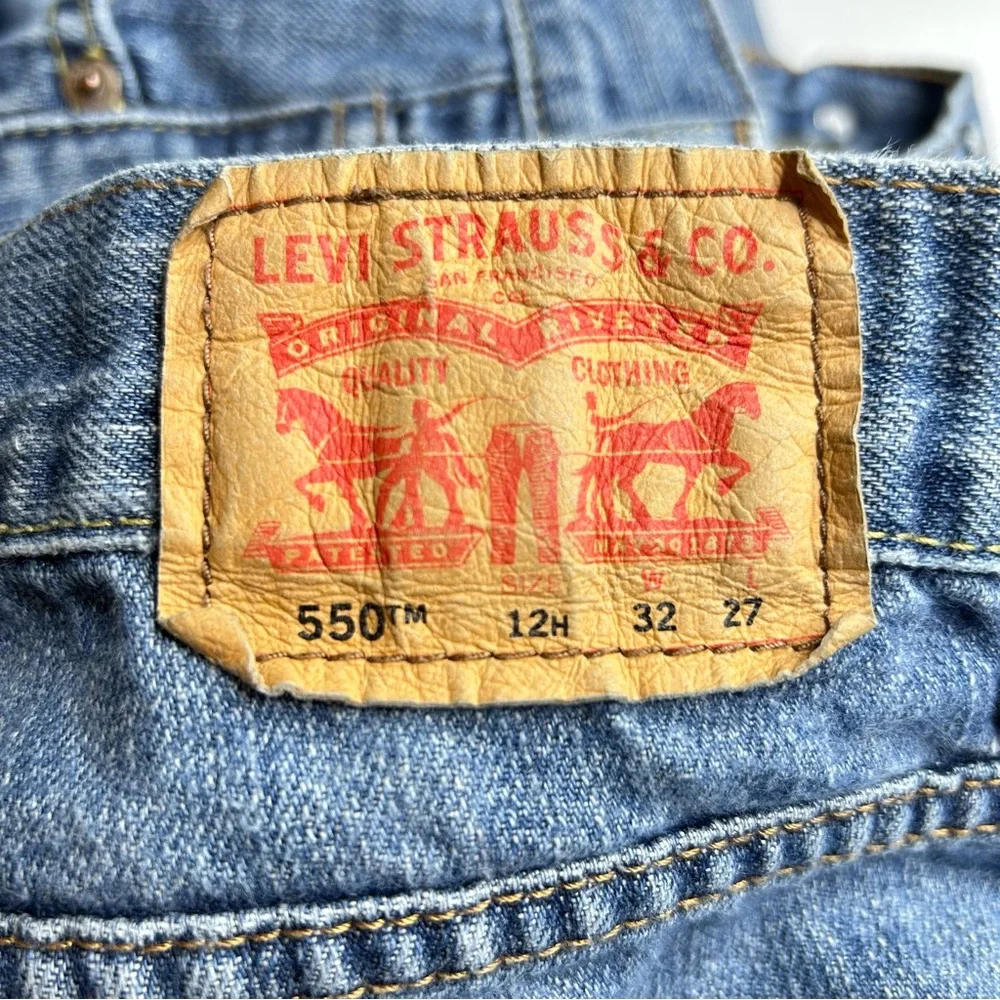 Levi’s 550 Relaxed Fit 12 Husky W32 L27 - Picture 8 of 13